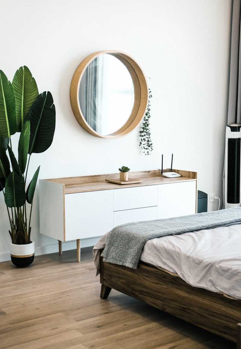 Dormitorio de madera